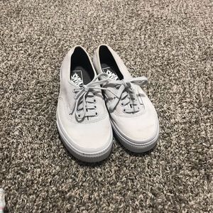 GREY VANS
